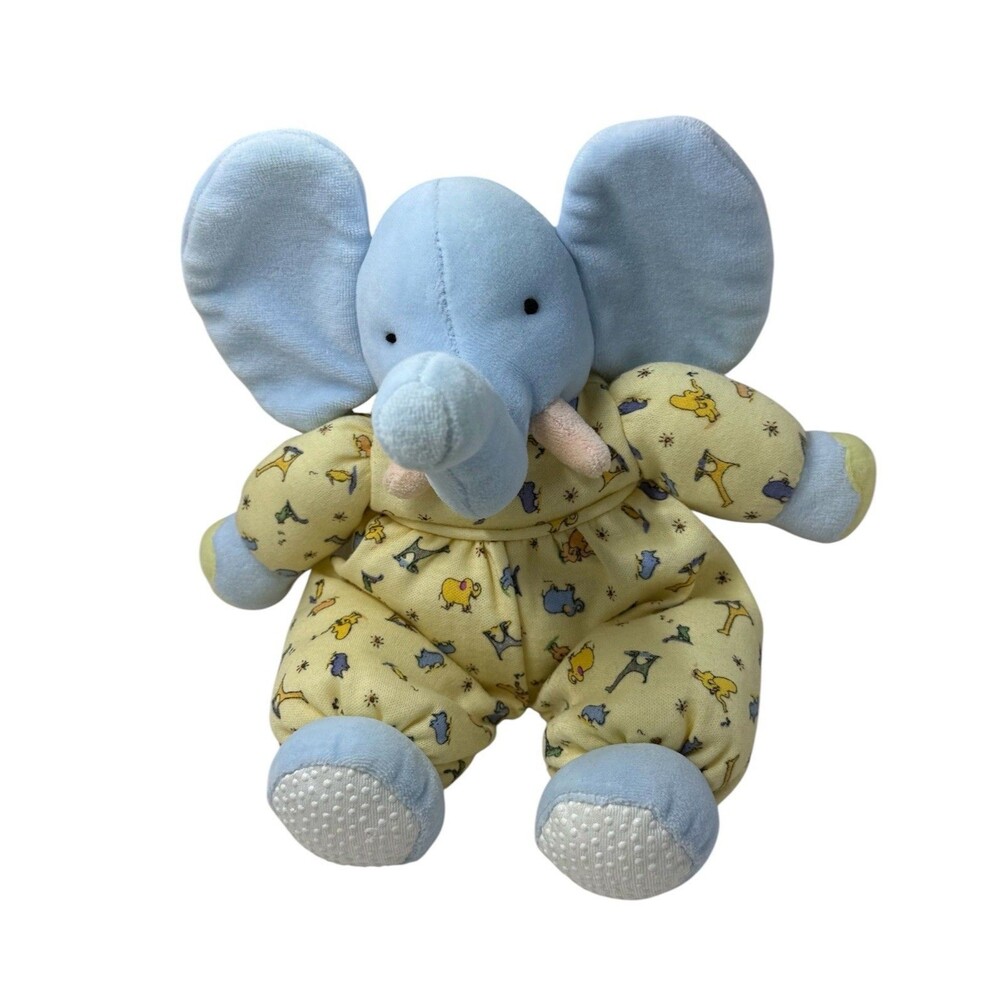 Vintage Carter's John Lennon Elephant Stuffed Animal Rattle